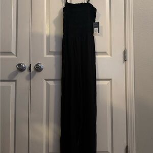 Black Sleeveless Jumpsuit